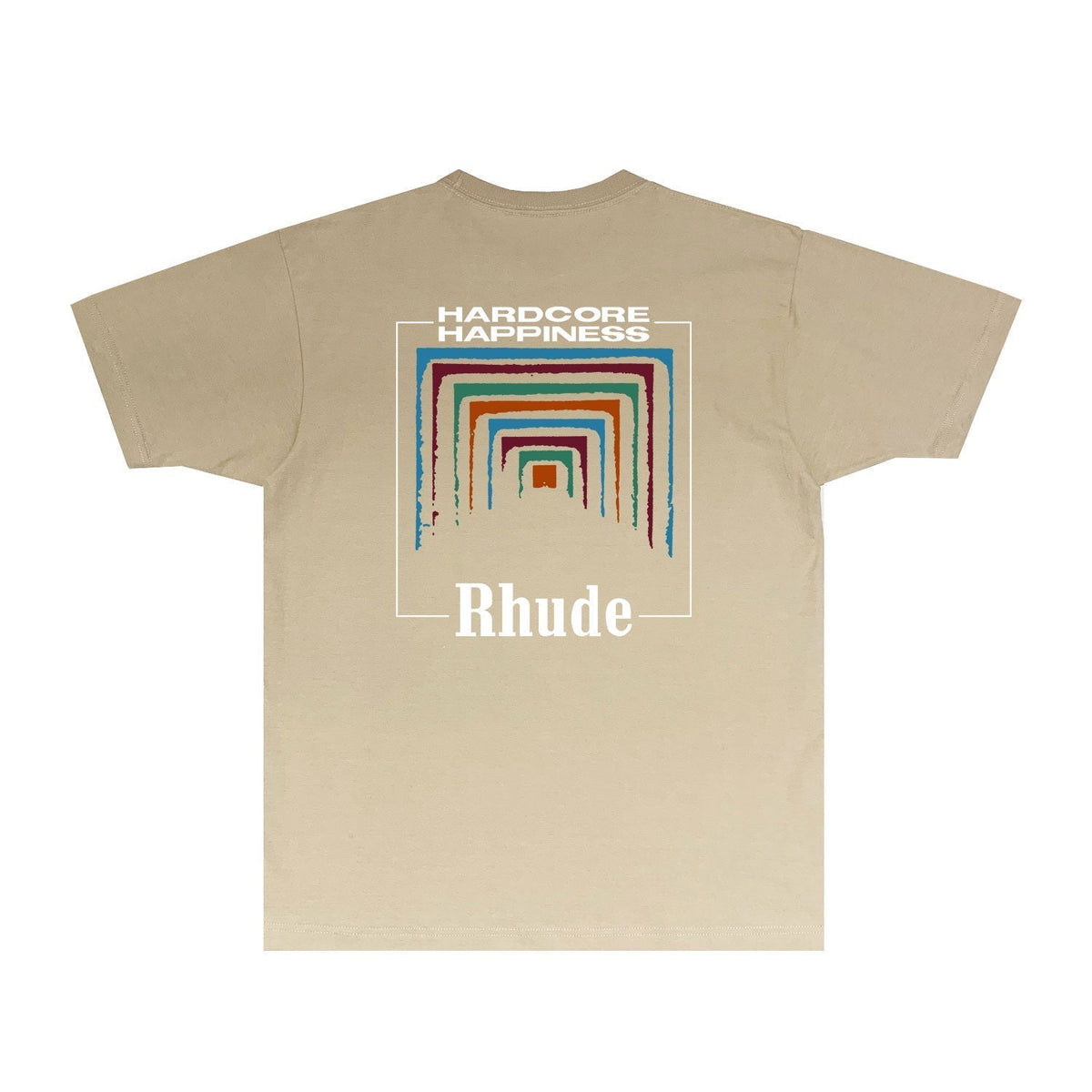 Rhude T-shirts Printed Trendy Pure Cotton