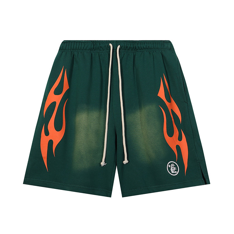 Hellstar Shorts Retro abstract print