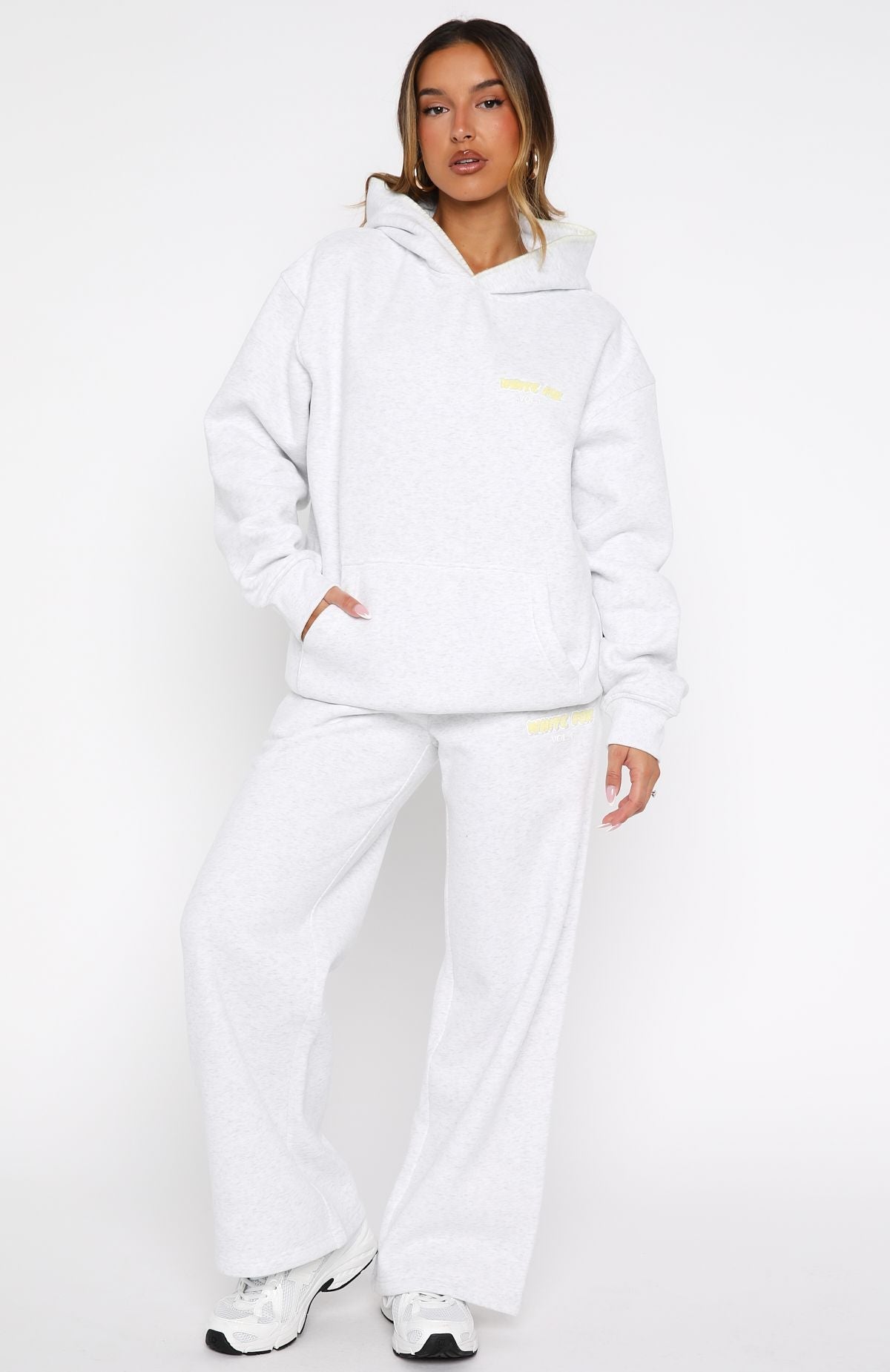 Vol. 1 Oversized Hoodie Grey Marle