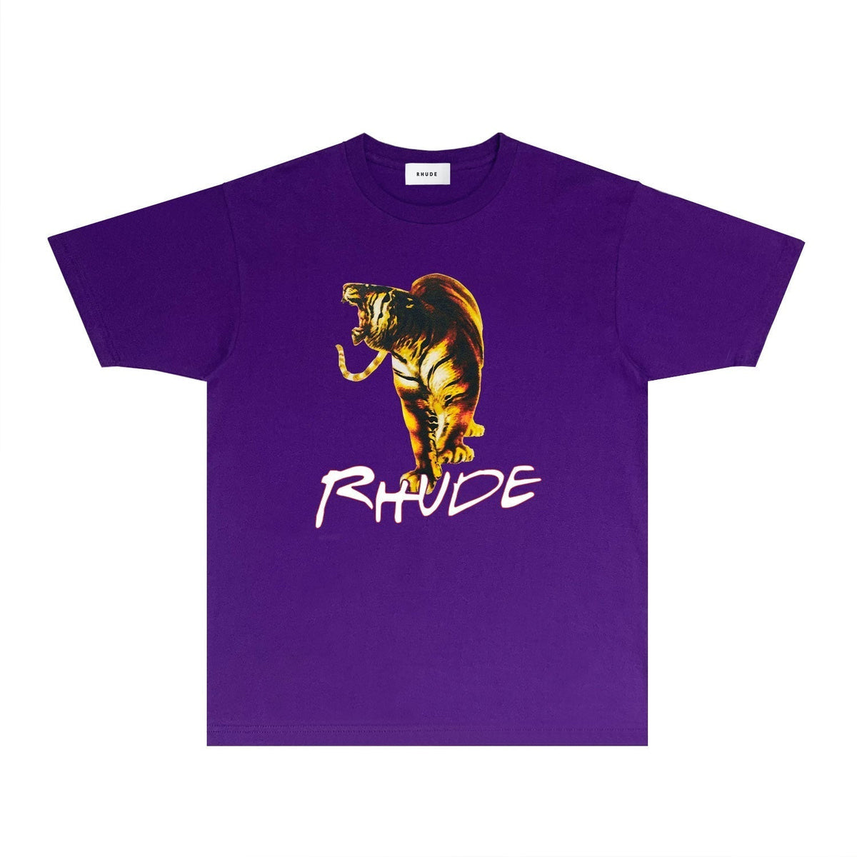 Rhude T-shirts Printed Trendy Pure Cotton
