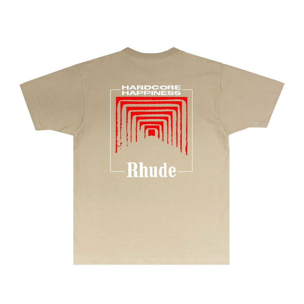 Rhude T-shirts Printed Trendy Pure Cotton