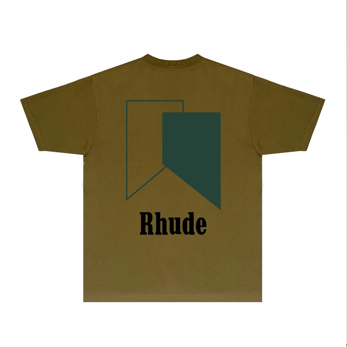 Rhude T-shirts Printed Trendy Pure Cotton
