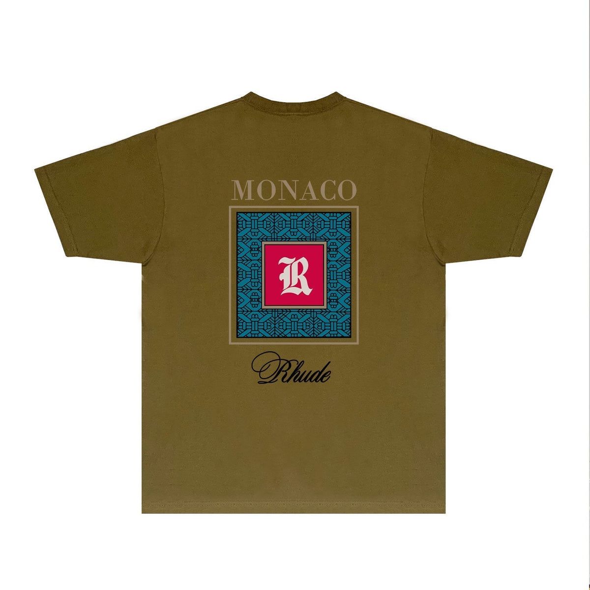 Rhude T-shirts Printed Trendy Pure Cotton