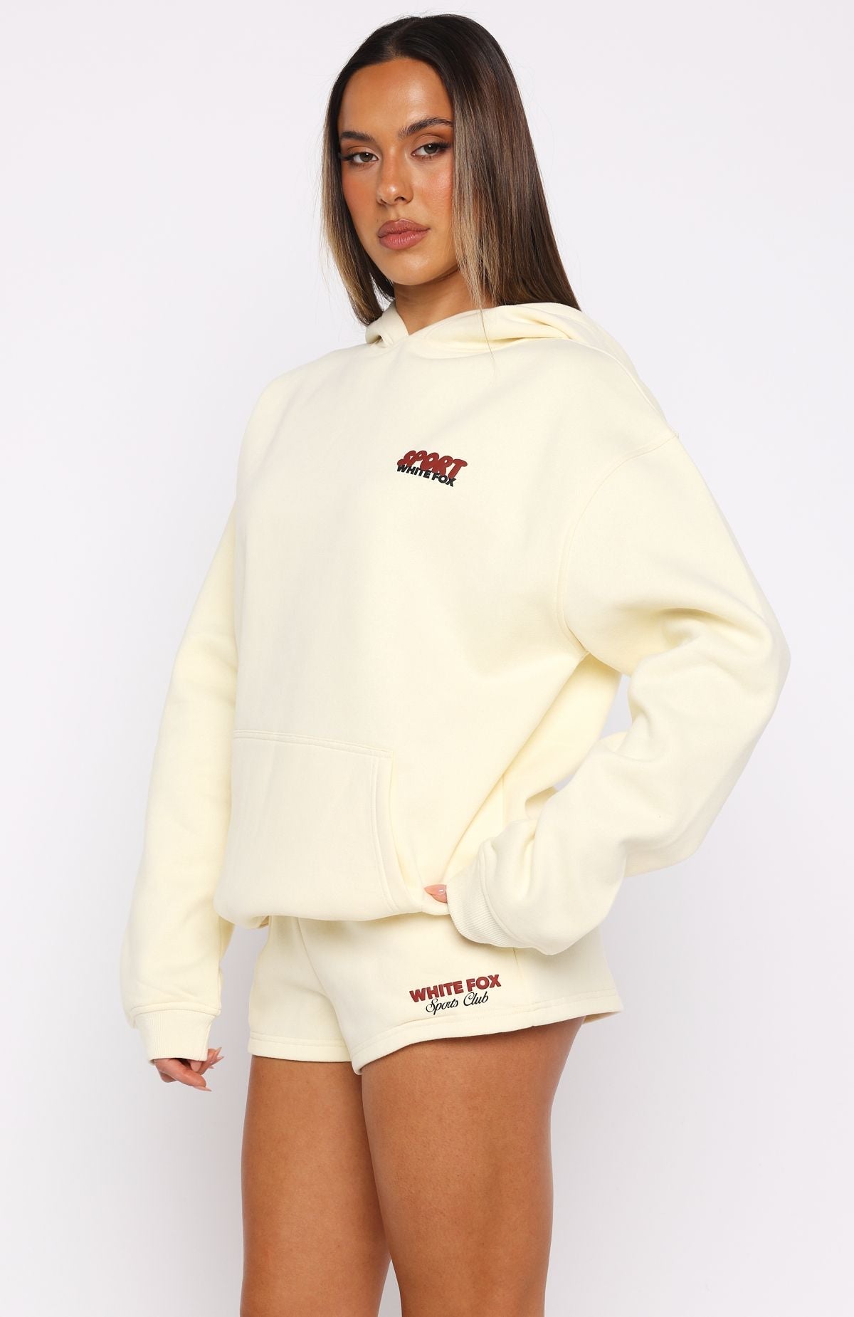 Club 14 Peyton Oversized Hoodie Lemon