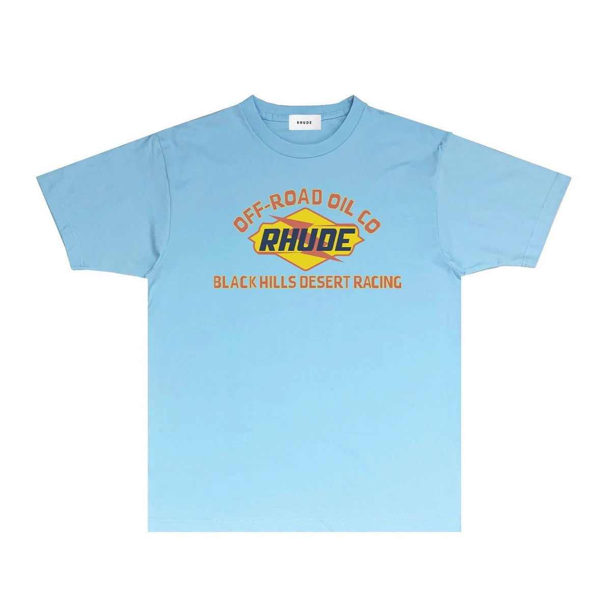 Rhude T-shirts Printed Trendy Pure Cotton