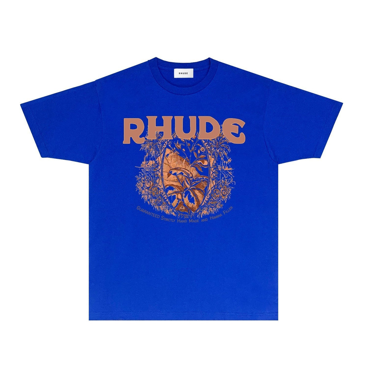 Rhude T-shirts Printed Trendy Pure Cotton