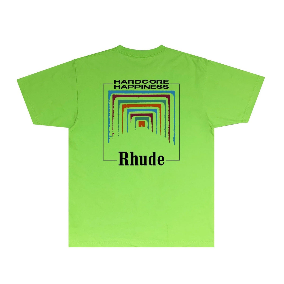 Rhude T-shirts Printed Trendy Pure Cotton
