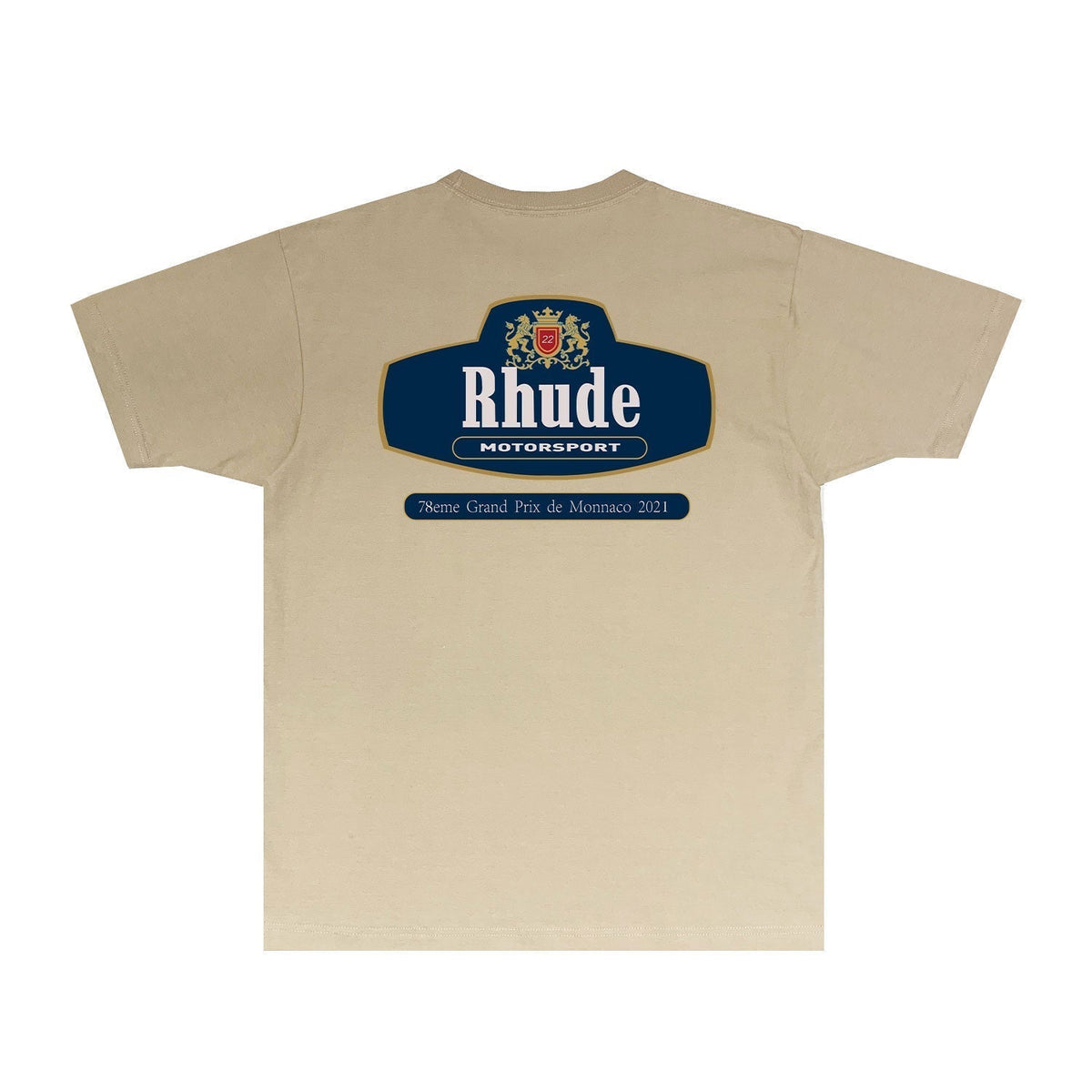 Rhude T-shirts Printed Trendy Pure Cotton