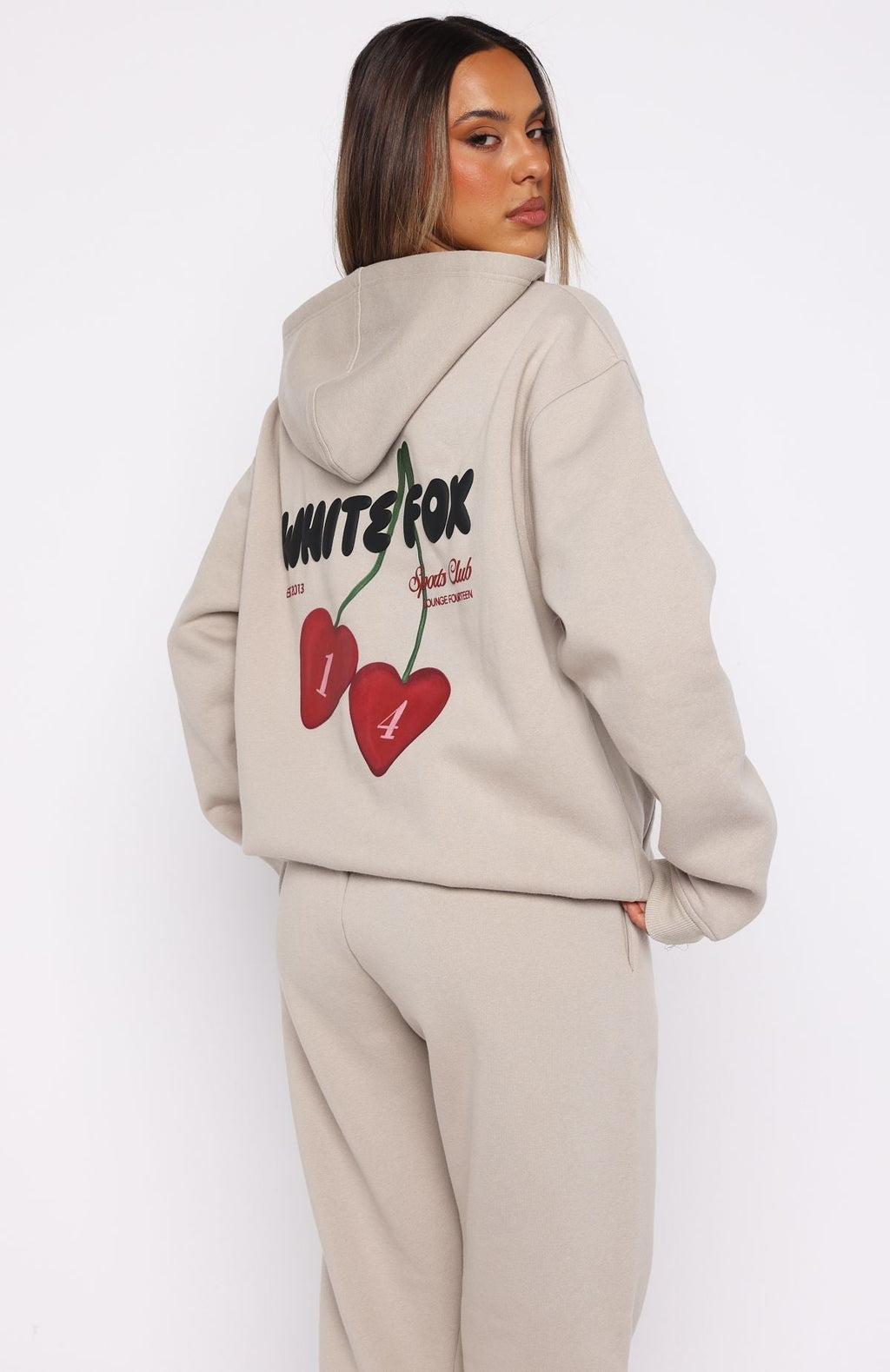 Club 14 Trinity Oversized Hoodie Moon