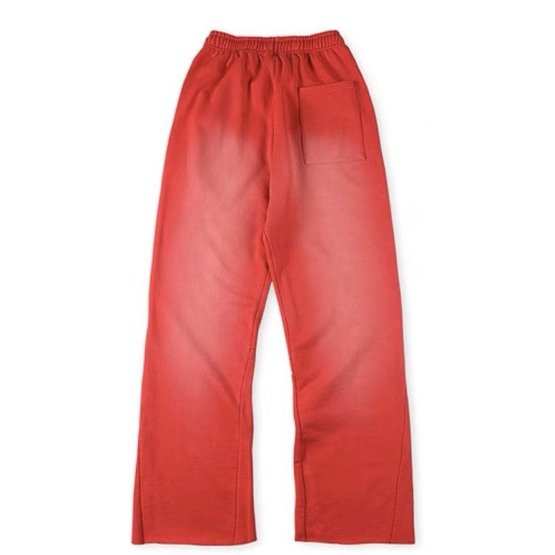 Hellstar Sweatpants Stitching Sports Leisure Horn