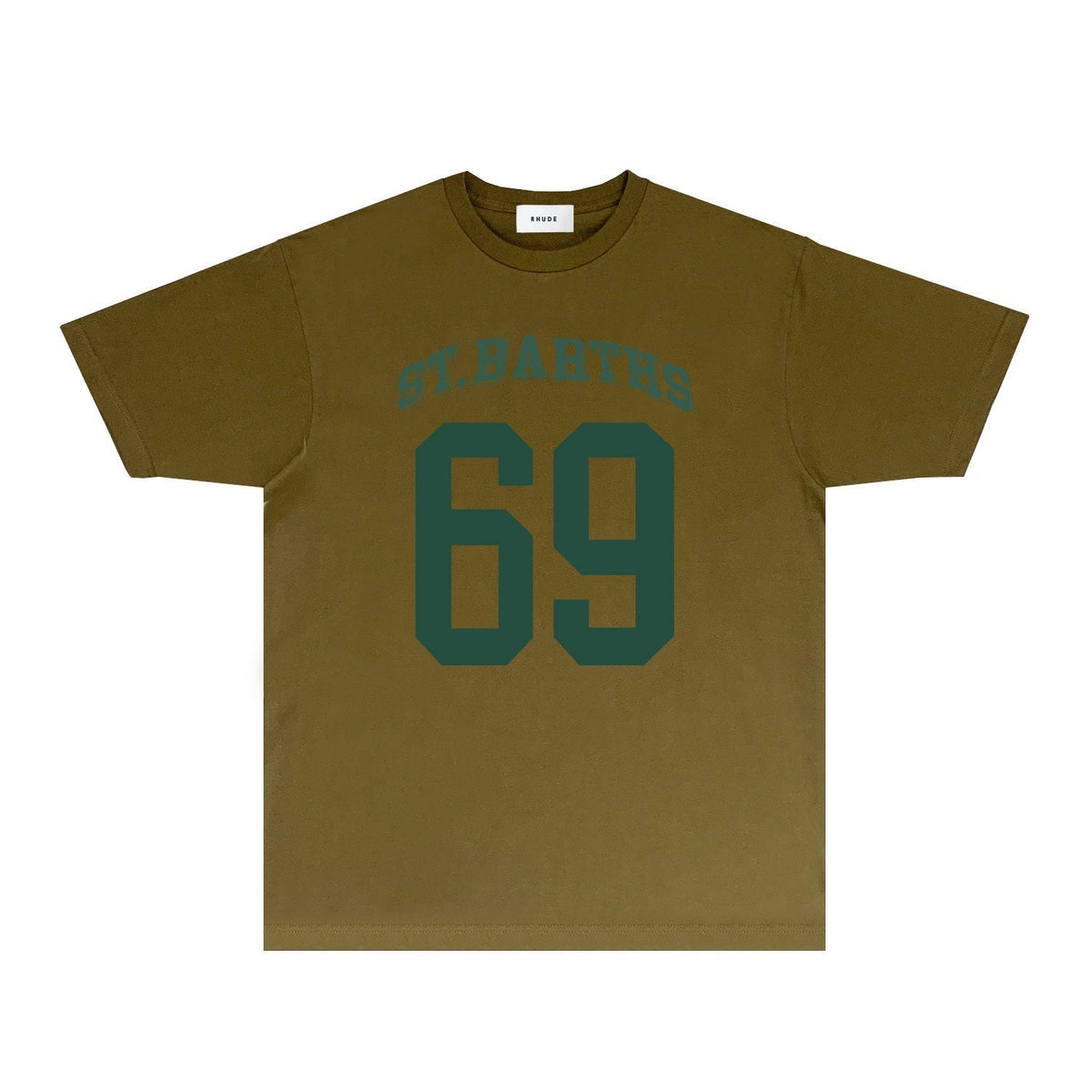 Rhude T-shirts Printed Trendy Pure Cotton