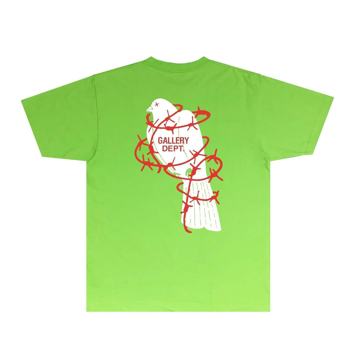 Gallery Dept T Shirt Retro Printed Loose Short-Sleeved Shirt