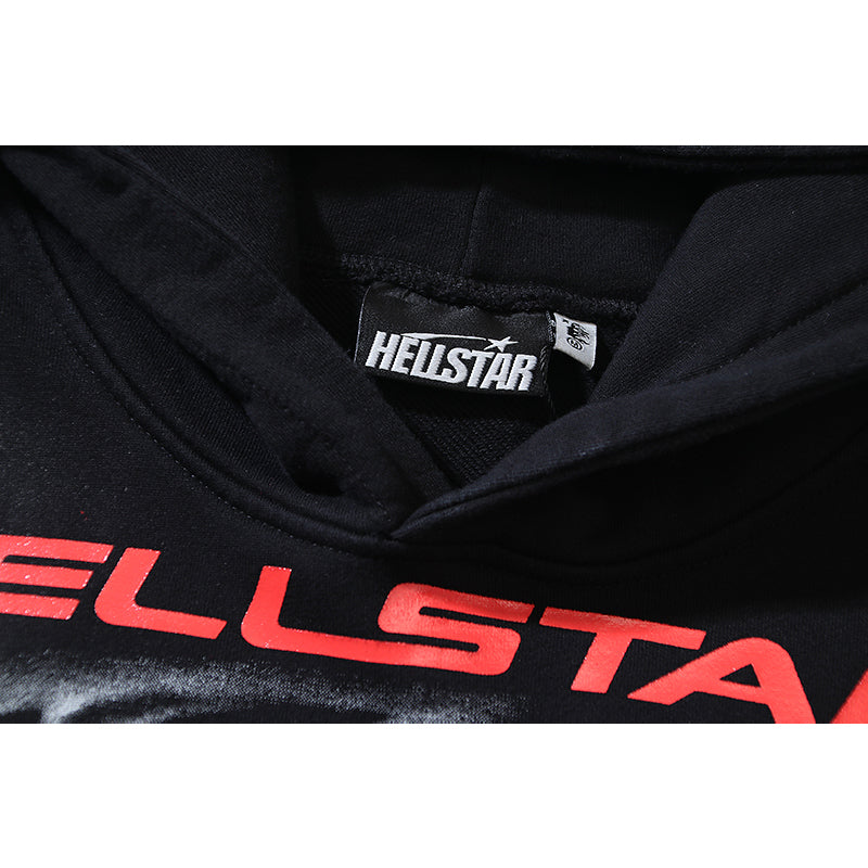 Hellstar Hoodie Wash and Do Old Casual Shorts Summer