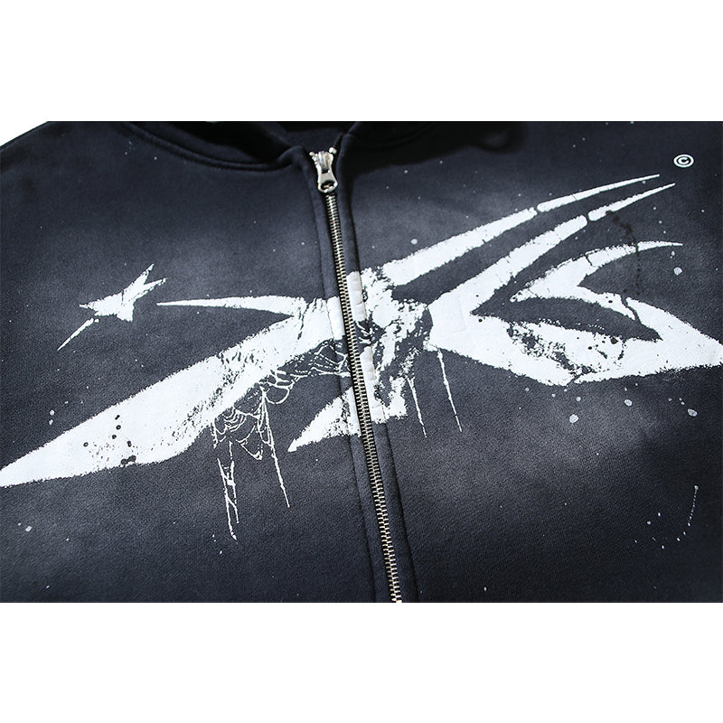 Hellstar Hoodie Wash and Do Old Casual Shorts Summer