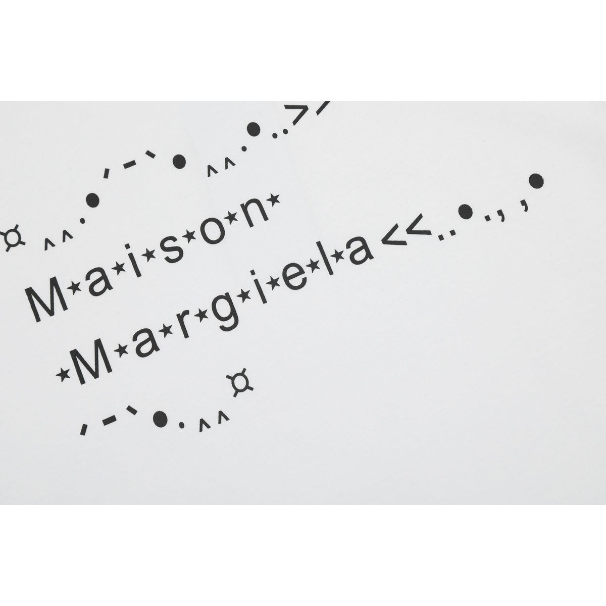 Maison Margiela T-shirt Crew Neck Loose Short Sleeve T-shirt