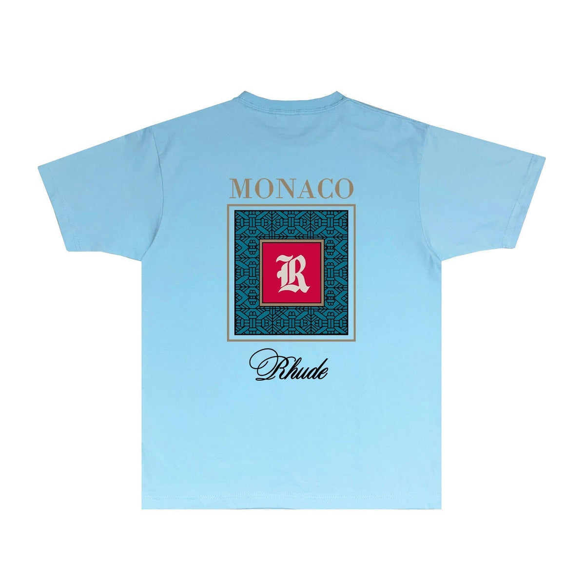 Rhude T-shirts Printed Trendy Pure Cotton