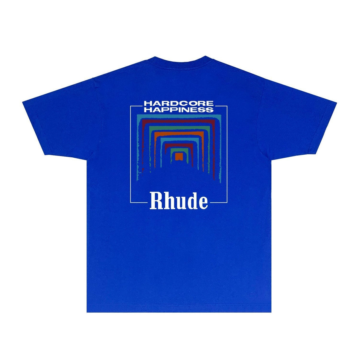 Rhude T-shirts Printed Trendy Pure Cotton