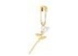 Ambush Rose Charm Single Earring Gold