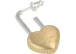 Ambush Small Heart Padlock Single Earring Gold