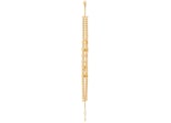 Celine Bracelet In Brass with Gold Finish Gourmette Gold