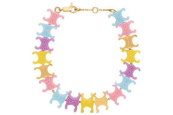 Celine Multicolor Triomphe Baby Bracelet Multicolor