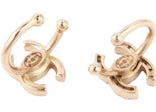 Chanel CC Lip Rings Glod