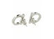 Ferragamo Bijoux Earrings Grey