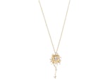 Givenchy Daisy And Givenchy Signature Necklace Gold/White