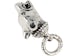 Gucci Anger Forest Wolf Head Charm Silver