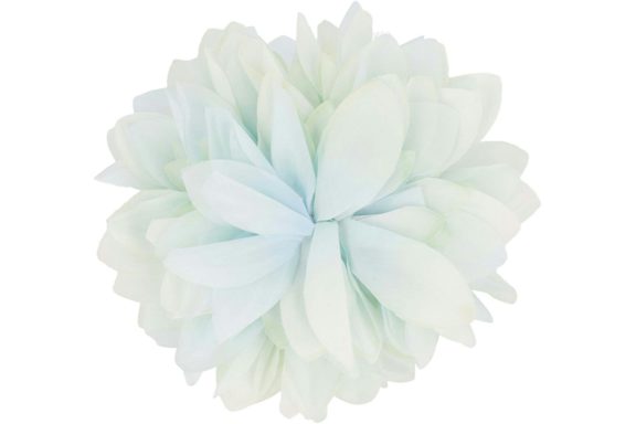 Gucci Flower Silk Brooch Blue