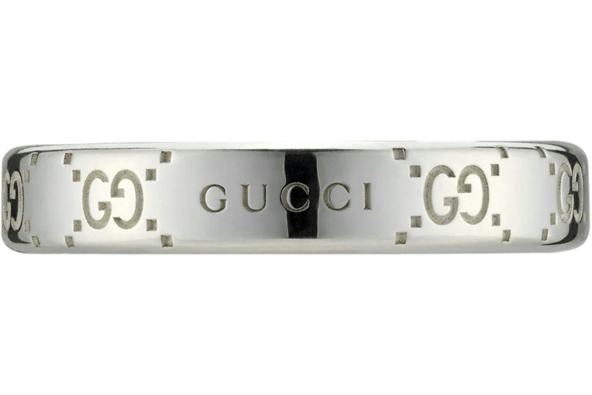 Gucci Signature GG Ring Silver