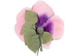 Gucci Silk Flower Brooch Pink