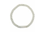 Gucci Trademark Enamel Chain Necklace Silver