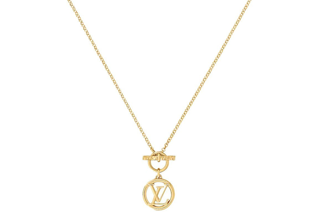 Louis Vuitton Baby Louise Necklace Gold