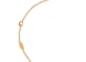 Louis Vuitton Key Brooch Necklace Hawk's Eye Stone Gold