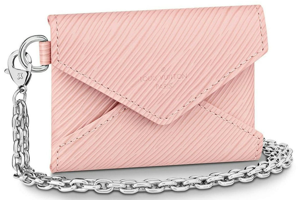 Louis Vuitton Kirigami Necklace Epi Rose Ballerine