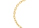 Louis Vuitton LV Edge Cadenas Necklace Gold