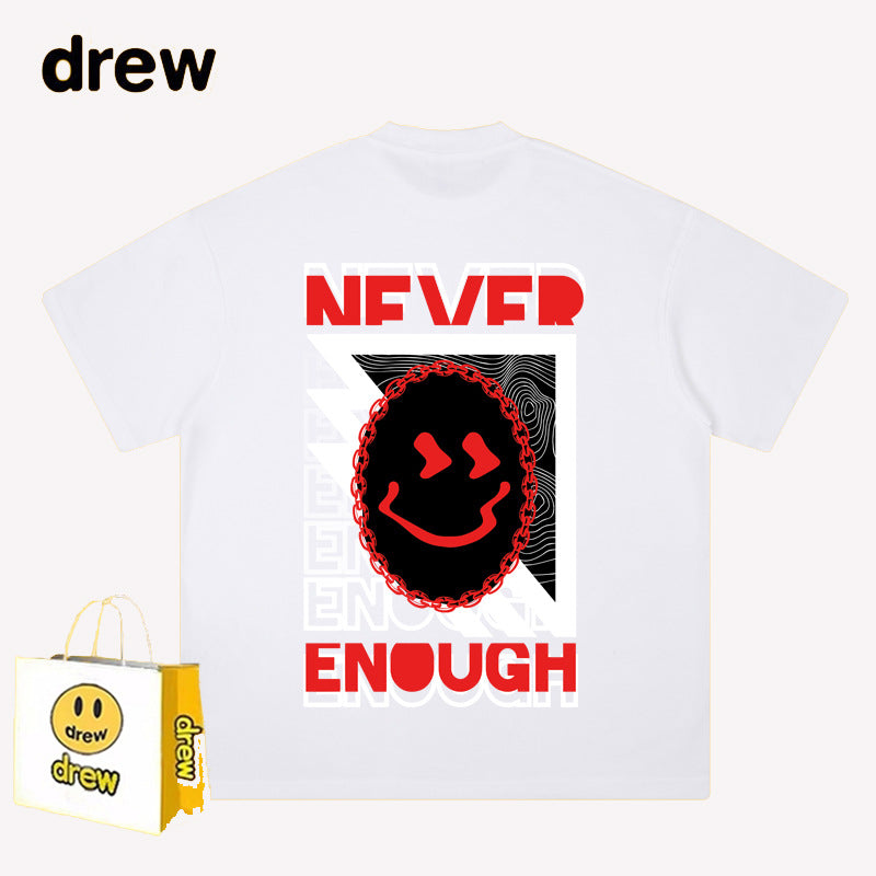 Drew T-shirts T-shirt Loose Men's Short Sleeve