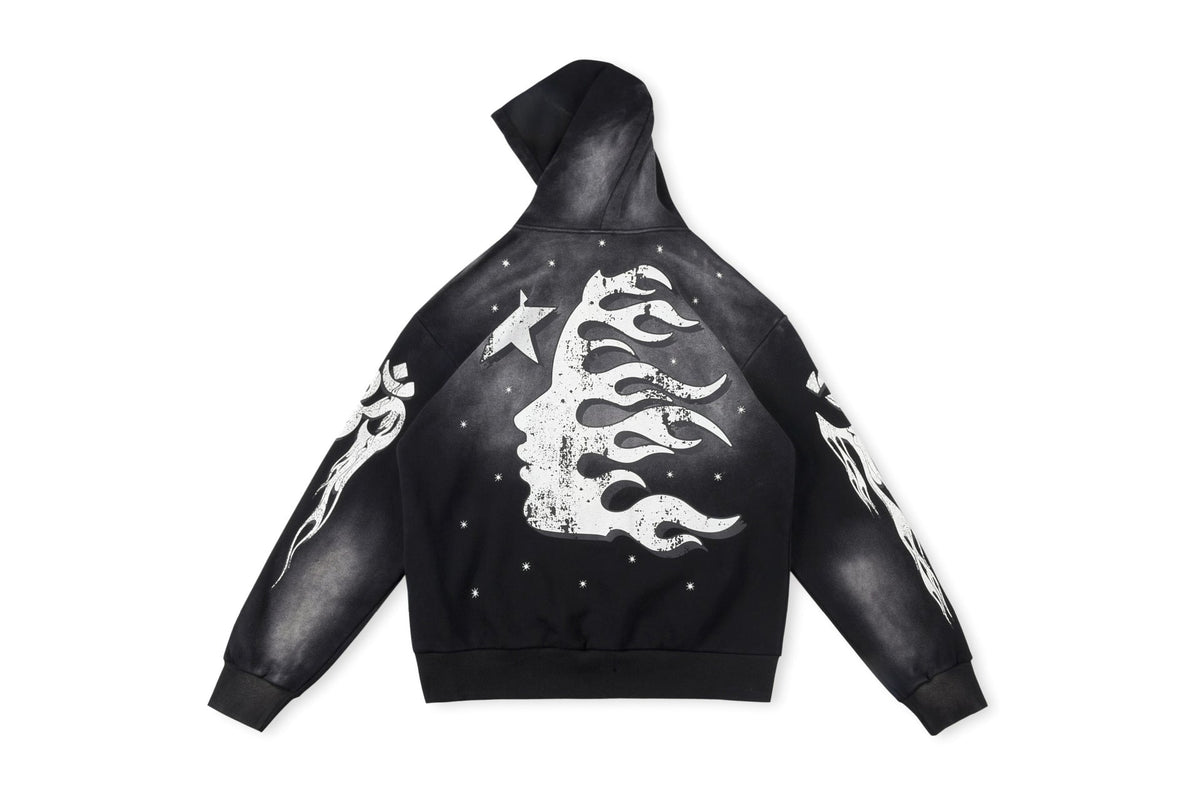 Hellstar Hoodie Vintage Distressed
