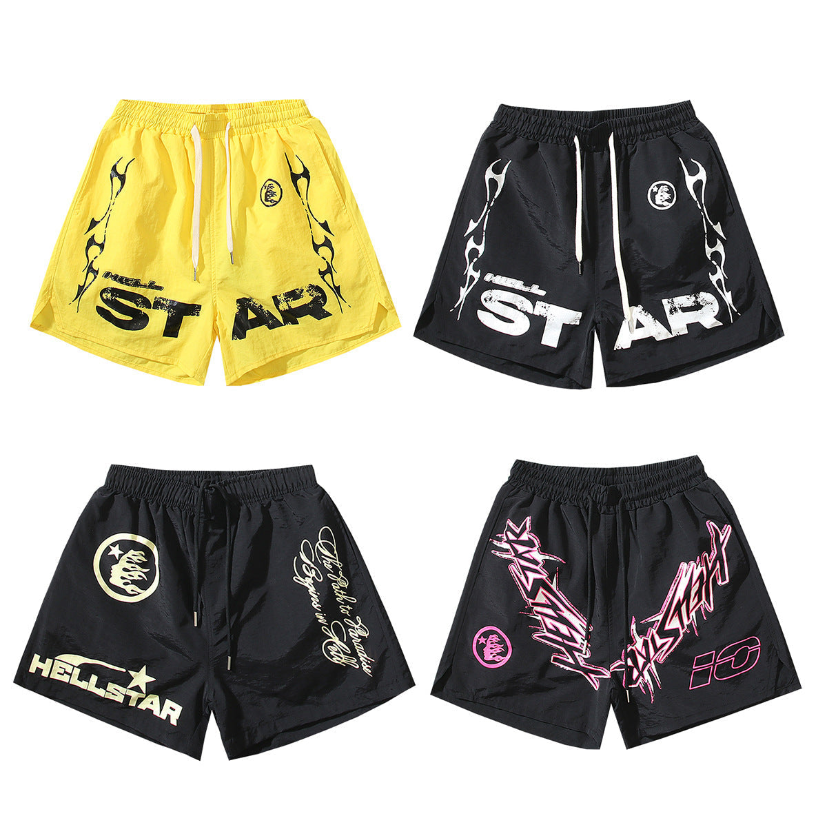 Hellstar Shorts Casual Sports Summer Beach Shorts