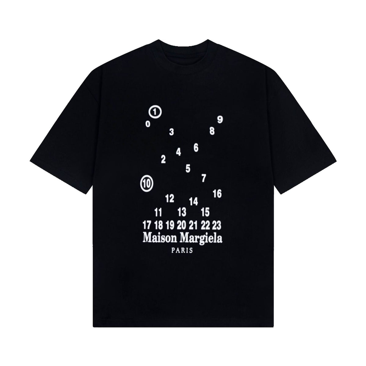 Maison Margiela T-shirt Crew Neck Loose Short Sleeve T-shirt