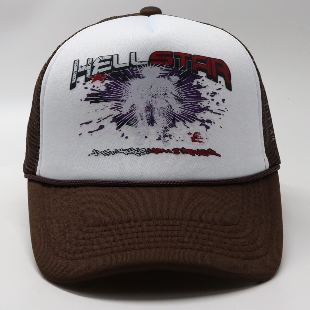 HellStar Hat Mesh Breathable Baseball Cap