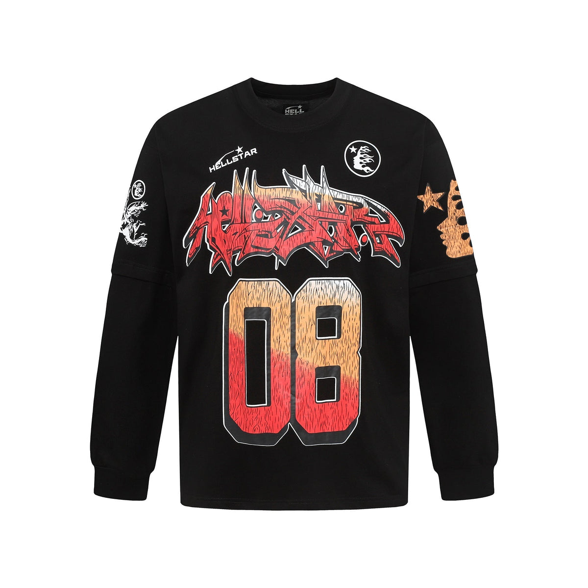 Hellstar Long Sleeve Shirt Autumn Men