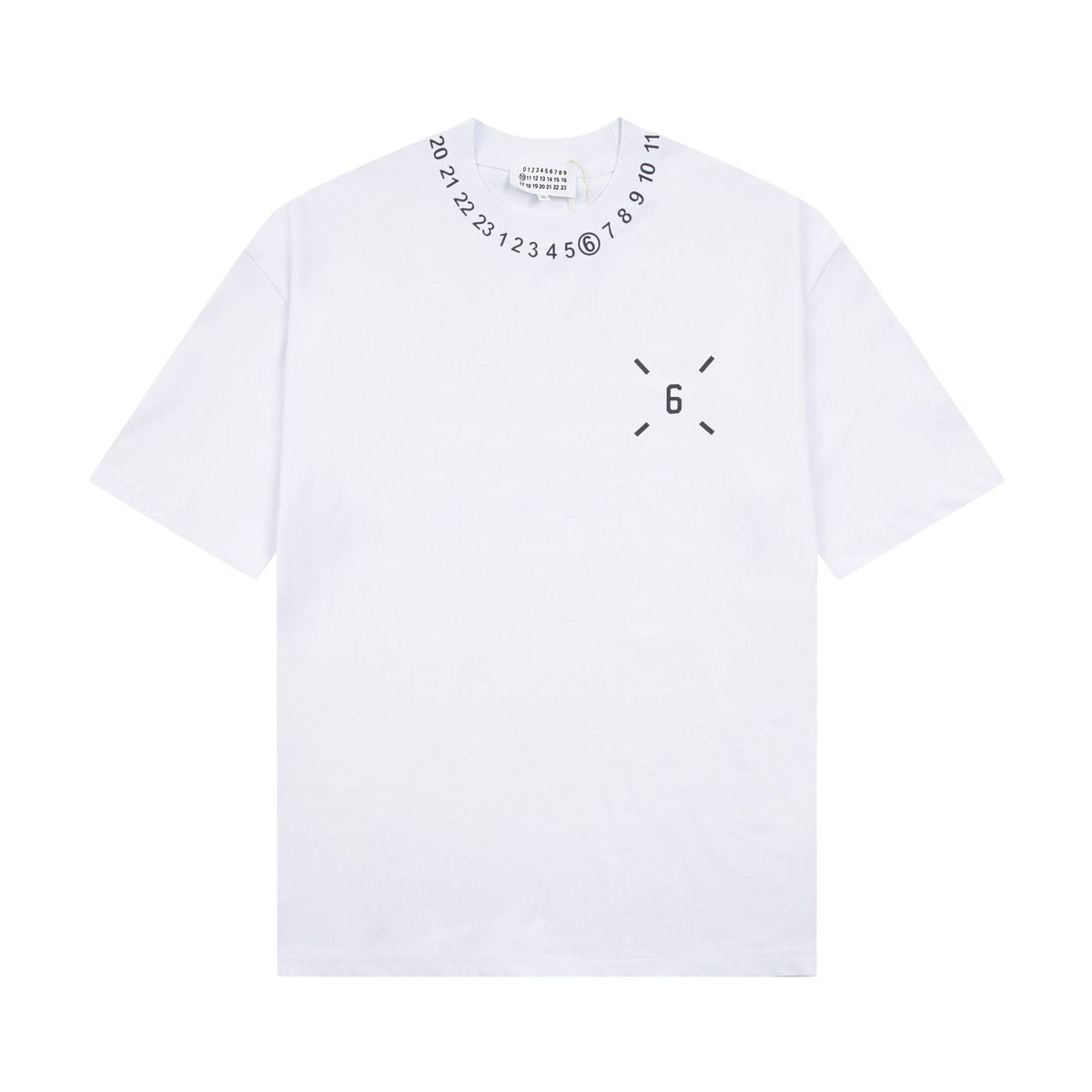 Maison Margiela T-shirt Crew Neck Loose Short Sleeve T-shirt