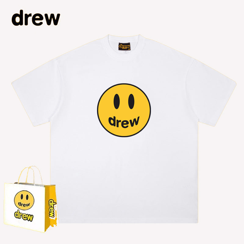 Drew T-shirts Printed T-shirt High Street Short Sleeve