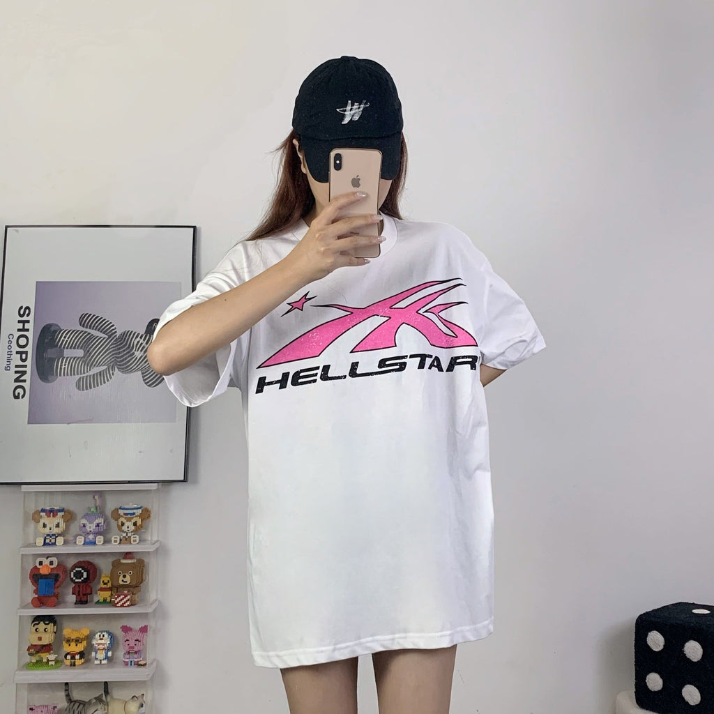 Hellstar T-shirt Casual Loose