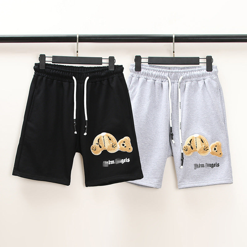 Palm Angle Shorts Palm Angels Casual Shorts Men's and Women's Sports Beach Shorts