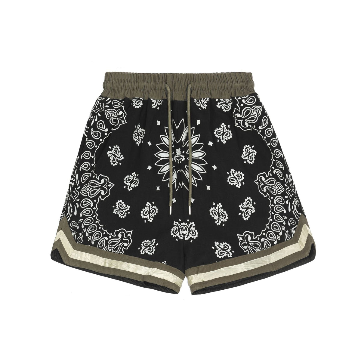 Askyurself Pant Loose Drawstring Shorts Cropped Pants