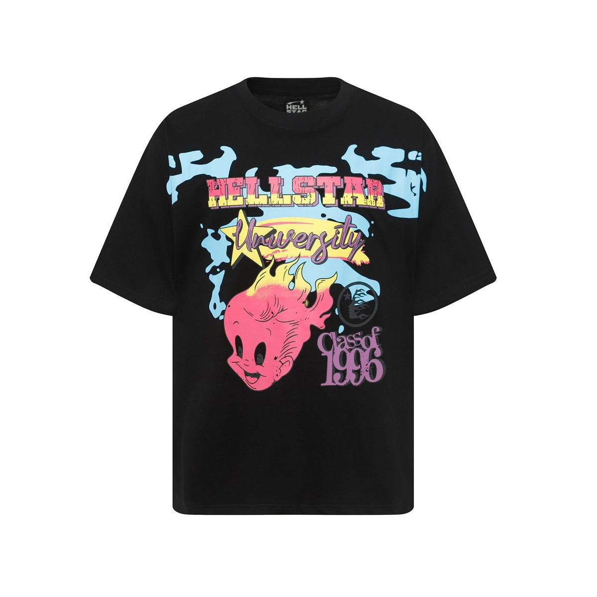 Hellstar T-shirt Print Men's and Women's Summer
