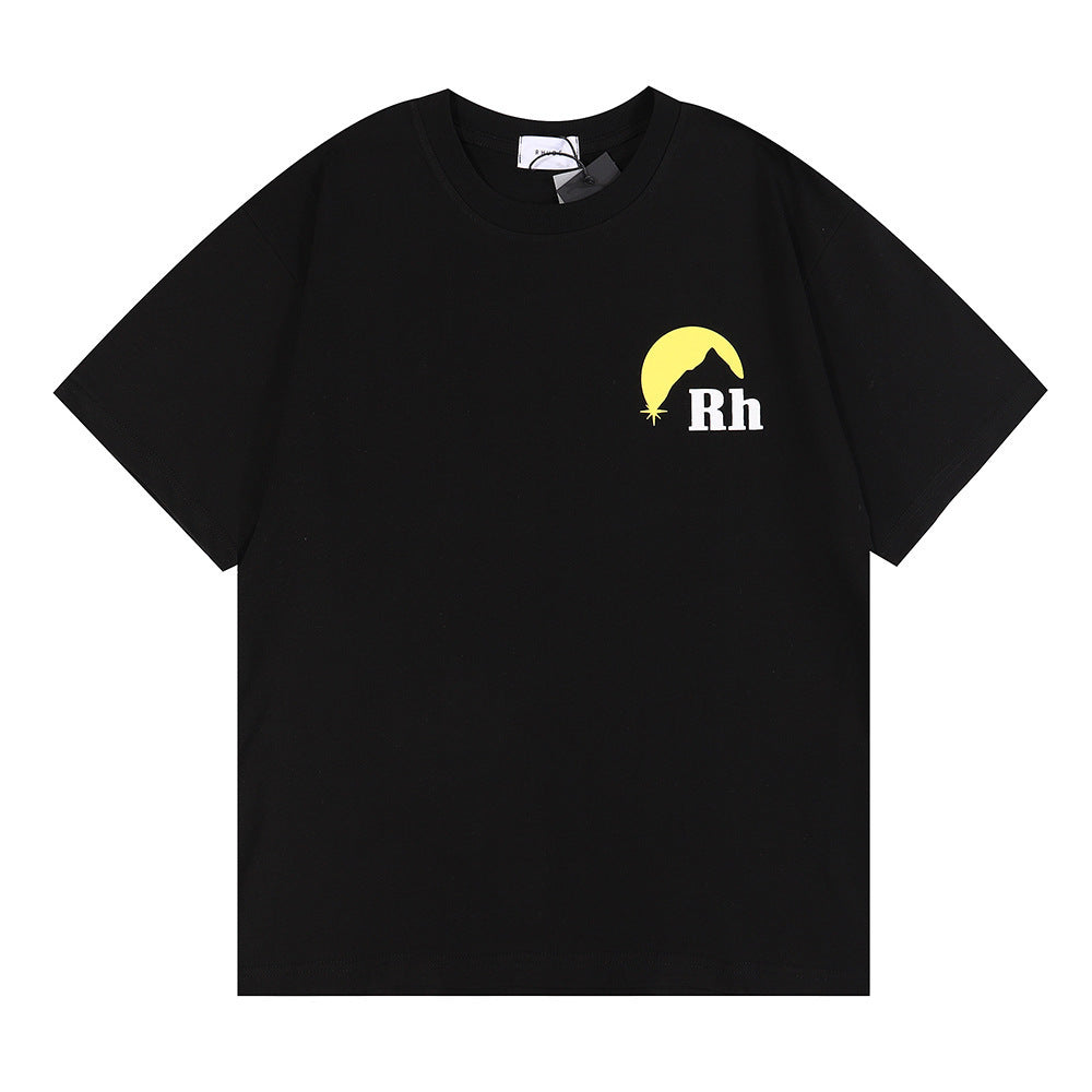 Rhude T-shirt Sunset Printed Short Sleeve T-shirt